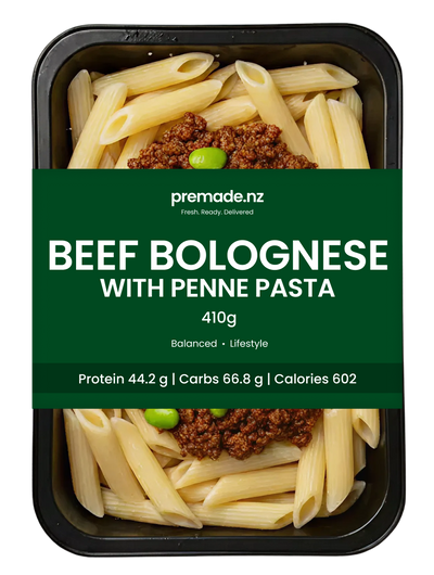 Beef Bolognese with Penne Pasta