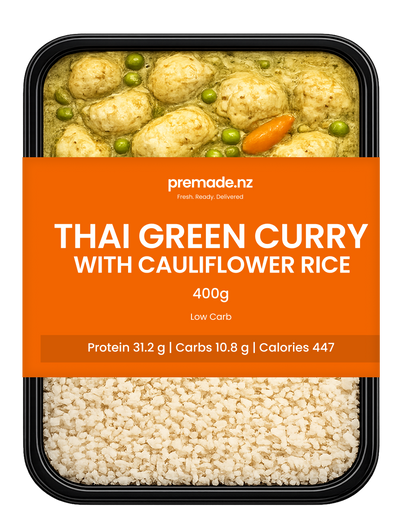 Thai Green Curry with Cauliflower Rice