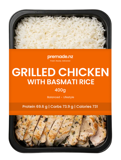 Grilled Chicken with Basmati Rice