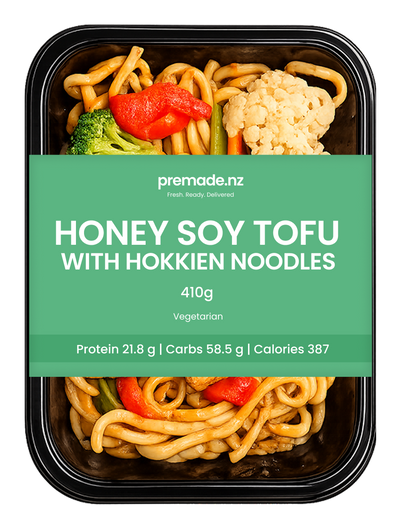 Honey Soy Tofu with Hokkien Noodles