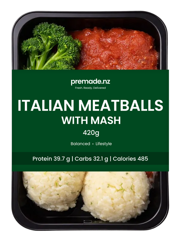 Italian Meatballs with Mash