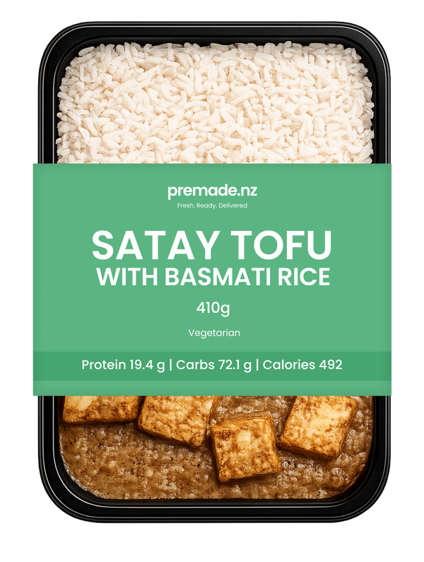 Satay Tofu with Basmati Rice