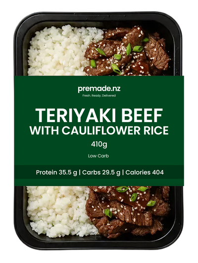 Teriyaki Beef with Cauliflower Rice