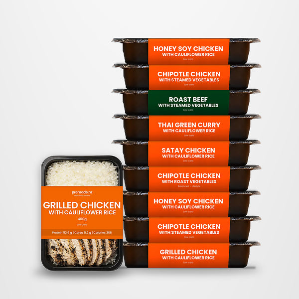 Low Carb Meal Box - 10 x Ready Made Meals
