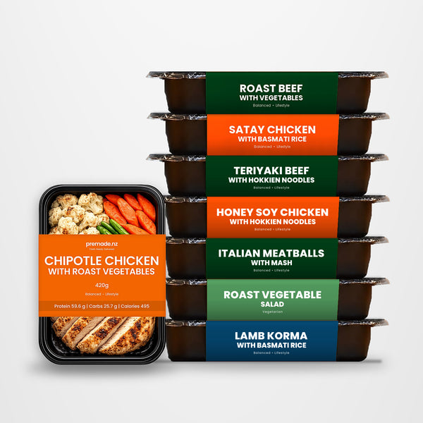 Starter Meal Box - 8 x Ready Made Meals